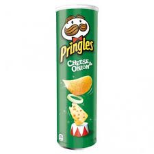 PRINGLES Cheese Onion Tuba 165 g
